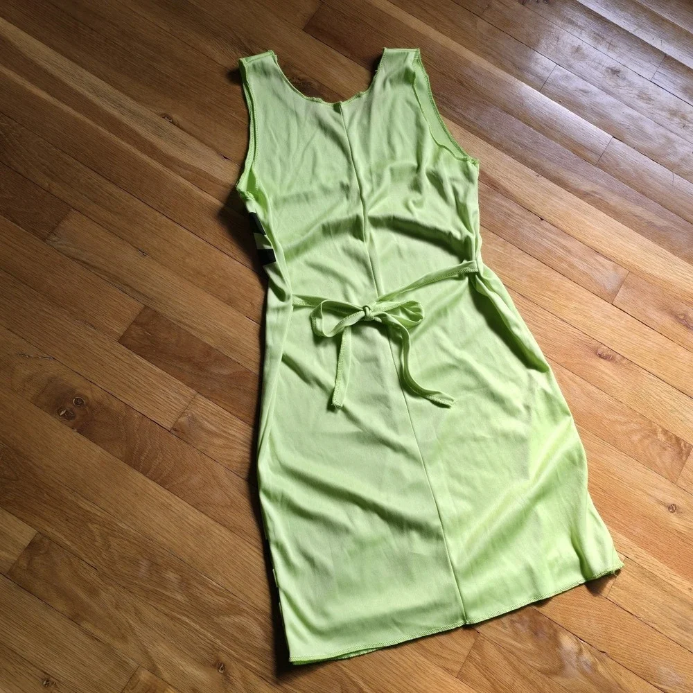Crayola‎ Crayon Screamin' Green Tank Dress Kids Youth Teen Halloween Costume
